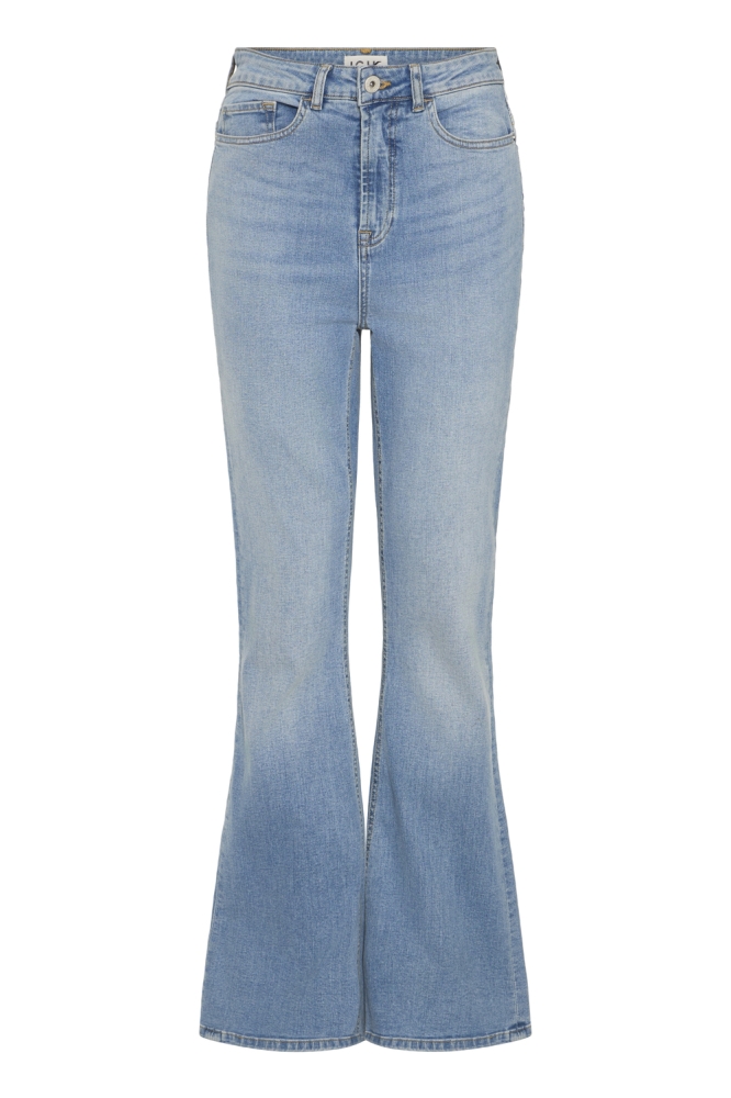 IHTWIGGY FLARED HIGH WAIST 20122437 200343 LIGHT BLUE
